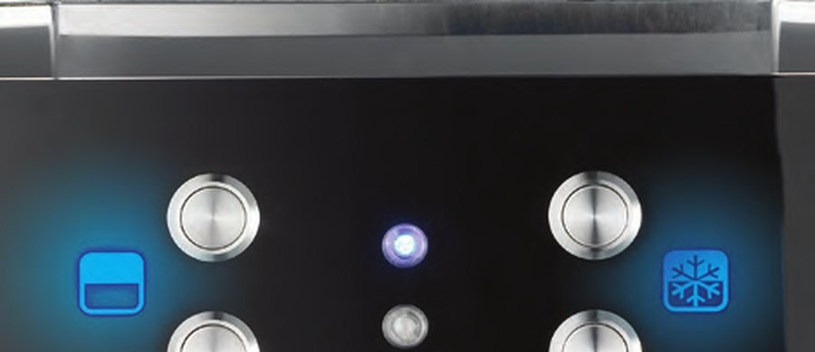 Dettaglio del purificatore d'acqua Acquadea BLUDEA
